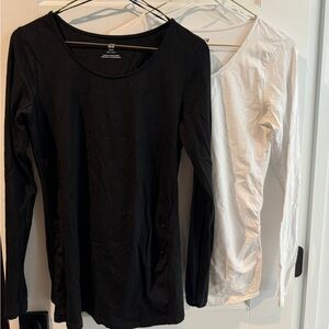 Long sleeved maternity shirts